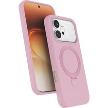 Zipax Honor 600 5g Uyumlu Kılıf Magesafe Şarj Stand Özellikli Zr-Samara