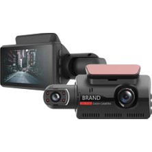 Pazarcan 3 Inç IPS Ekranlı Full Araç Kamerası – Wifi, Gece Görüş Hareket Algılama Özellikli Dashcam