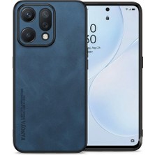 Zipax Oppo Reno 14 Uyumlu Kılıf Deri Görünümlü Şık Tasarım Hlt-Hide