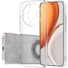 Zipax Honor Magic 8 Lite 5g Uyumlu Kılıf Şeffaf Ince Silikon Zr-Süper