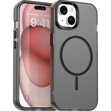 Zipax Apple iPhone 15 Plus Uyumlu Kılıf Renkli Kenarlı Magesafe Özellikli Hlt-Colour