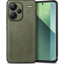 Zipax Xiaomi Note 13 Pro Plus Uyumlu Kılıf Deri Görünümlü Şık Tasarım Hlt-Hide