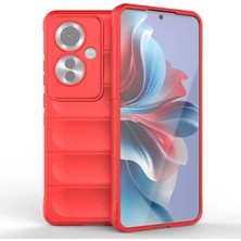 Zipax Oppo Reno 11F Uyumlu Kılıf Darbe Emici Kasisli Silikon Hlt-Optm