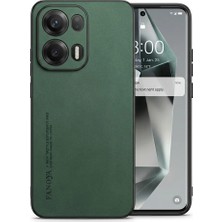 Zipax Oppo Reno 13 Pro Uyumlu Kılıf Deri Görünümlü Şık Tasarım Hlt-Hide