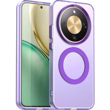 Zipax Honor Magic X9B Uyumlu Kılıf Renkli Kenarlı Magesafe Özellikli Hlt-Colour