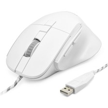 Pazarcan 7d Ergonomi̇k Kablolu Ofi̇s Dpi Beyaz ND1209W