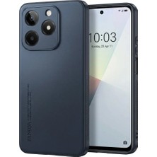 Zipax Oppo Realme C63 Uyumlu Kılıf Deri Görünümlü Şık Tasarım Hlt-Hide