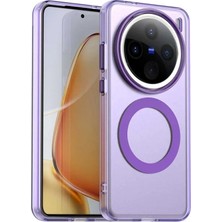 Zipax Vivo X200 Pro Uyumlu Kılıf Renkli Kenarlı Magesafe Özellikli Hlt-Colour