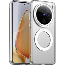 Zipax Vivo X200 Pro Uyumlu Kılıf Renkli Kenarlı Magesafe Özellikli Hlt-Colour