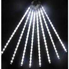 Pazarcan 2 Metre Kullanıma Uygun 3.2m Meteor LED Beyaz Işık