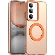 Zipax Oppo Realme C75 Uyumlu Kılıf Renkli Kenarlı Magesafe Özellikli Hlt-Colour