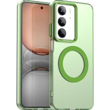 Zipax Oppo Realme C75 Uyumlu Kılıf Renkli Kenarlı Magesafe Özellikli Hlt-Colour