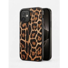 Zipax Apple iPhone 13 / 14 Uyumlu Kılıf Leopar Desenli Kapak Hlt-Leopar