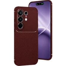 Zipax Tecno Camon 50 Pro 5g Uyumlu Kılıf Soft Karbon Görünüm Esnek Silikon Azn-Negro