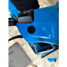 Msv Studio 3d Vespa Gts 125/300/310 Anahtarsız Kasa Ayna Kapağı 2’li Set 2023 ve Üstü Modeller Için-Dayanıklı Petg Malzeme