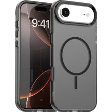 Zipax Apple iPhone 17 Air Uyumlu Kılıf Renkli Kenarlı Magesafe Özellikli Hlt-Colour