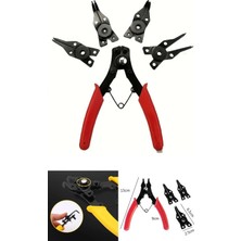 Moontime Alaçatı 4 In 1 Segman Takımı Sekman Pense Seti 4 Parça Farklı Model Sekman Seti Circlip Pense Seti