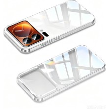 Zipax Xiaomi 17 Pro Max Uyumlu Kılıf Şeffaf Ince Silikon Zr-Süper