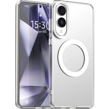 Zipax Samsung Galaxy S25 Edge Uyumlu Kılıf Renkli Kenarlı Magesafe Özellikli Hlt-Colour