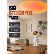 Pazarcan Dekoratif Gün Batımı Işığı – Astronot Figürlü Yeni Nesil