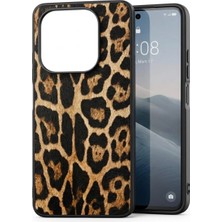 Zipax Tecno Spark 10 Pro Uyumlu Kılıf Leopar Desenli Kapak Hlt-Leopar