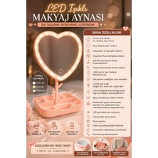 Argent LED Işıklı Makyaj Aynası