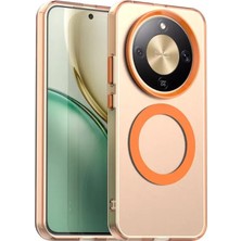 Zipax Honor Magic X9B Uyumlu Kılıf Renkli Kenarlı Magesafe Özellikli Hlt-Colour
