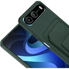 Zipax Infinix Hot 60I 5g Uyumlu Kılıf Stand Özellikli Kartlıklı Zr-Bikart