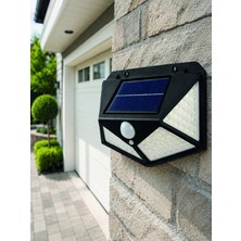 Vintessy Sensörlü Solar Bahçe Lambası Geniş Açılı LED Aydınlatmalı Balkon Garaj ve Bahçe Işığı