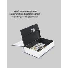 Vintessy Anahtarlı Gizli Kitap Kasa – Metal Iç Yapı, Kamuflajlı Sözlük Tasarım