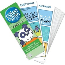 Renas Store Eğlen Öğren English Time Card (4-5 Ages)