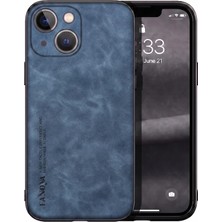 Zipax Apple iPhone 13 / 14 Uyumlu Kılıf Deri Görünümlü Şık Tasarım Hlt-Hide