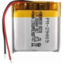 Renas Store Powermaster PM-29469 3.7V 400MAH 582728 Soketsiz Lityum Polimer (Li-Po) Batarya Şarj Edilebilir Pil