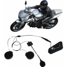Vintessy Bluetooth Kask Kulaklığı Intercom 5.0 Bluetooth Android ve Ios Uyumlu Yeni Nesil