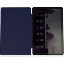 Renas Store Samsung Galaxy T220 Tab A7 Lite 8.7 Kılıf Tablet Smart Kılıf - Lacivert