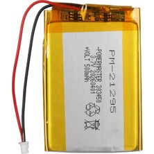 Renas Store Powermaster PM-21295 3.7V 500MAH 303450 3.5mm Soketli Lityum Polimer (Li-Po) Batarya Şarj Edilebilir Pil