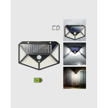 Vintessy Solar Güçlü 100 LED Bahçe Lambası – Enerji Tasarruflu, Suya Dayanıklı ve Geniş Açılı I�