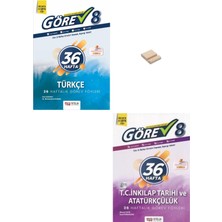 Nitelik Yayınları Nitelik 8. Sınıf 2027 Lgs Görev Türkçe ve Inkılap Tarihi Haftalık Föyler + Telefon Standı