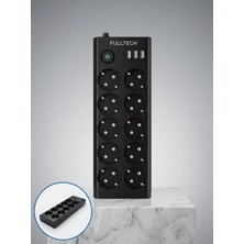 Vintessy USB ve Type-C Şarj Özellikli 10'lu Çoklu Priz