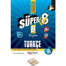 Nitelik Yayınları Nitelik 8. Sınıf 2027 Lgs Süper B Türkçe Soru Bankası + Telefon Standı