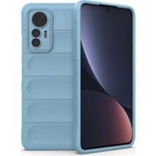 Renas Store Xiaomi Mi 12 Lite Kılıf Optimum Silikon - Sky Blue
