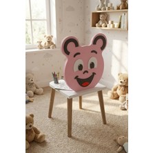 Ulu Pazarlama Happy Face Çocuk Sandalyesi Pembe
