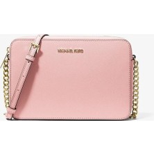 Michael Kors Kadın Jet Set Saffiano Deri Çapraz Askılı Omuz Çantası MK-35T8GTTC9L