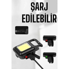Pazarcan Kamp Işığı Çok Fonksiyonlu Taşınabilir Anahtarlık Kapak Açma Özelliği