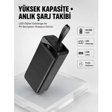 Zemira Home Tüm Cihazlarla Uyumlu 50.000 Mah Powerbank – Yüksek Kapasiteli, LED Gösterge ve Akıllı Koruma Fonksiyonlu
