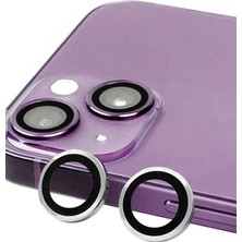 Vintessy Apple Iphone 13 Mini Raze Metal Kamera Lens - Gümüş