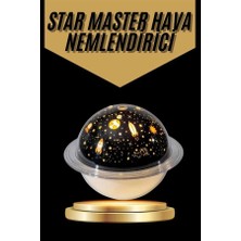 Pazarcan Hava Nemlendirici Renk Değiştiren Oda Kokusu Yıldızlı Projektör