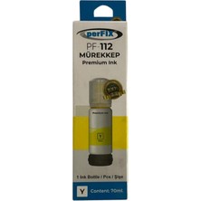 Fırsatkolik Perfıx Pf T112Y  Sarı Şişeli Mürekkep (70 ml )