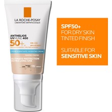1001 Anthelios Uvmune Spf+50 Hassas Ciltler Için Yüksek Korumalı Renkli Yüz Güneş Kremi | Uvmune 4