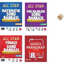 Newton Yayınları Newton Lgs 2027 8. Sınıf Matematik Türkçe Fen ve Paragraf 4lü Set All Star Soru Bankası + Telefon Standı